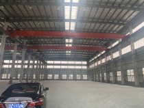 出租 MS如皋白蒲5000平高13米有行车独栋钢结构厂房